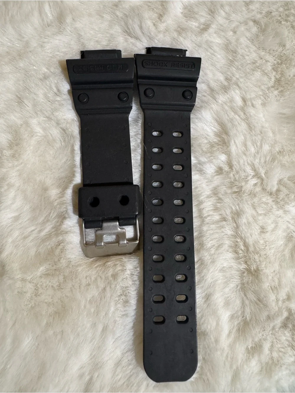 G-Shock Black Resin Replacement Watch Strap king replacement GX-56, GXW-56